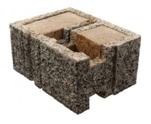 Durisol Insulated Concrete Form (ICF) Unit D365-120C